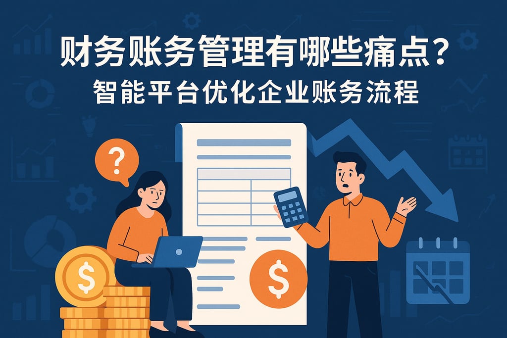 财务账务管理有哪些痛点？智能平台优化企业账务流程