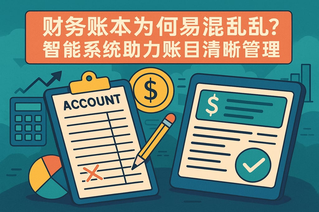 财务账本为何易混乱？智能系统助力账目清晰管理