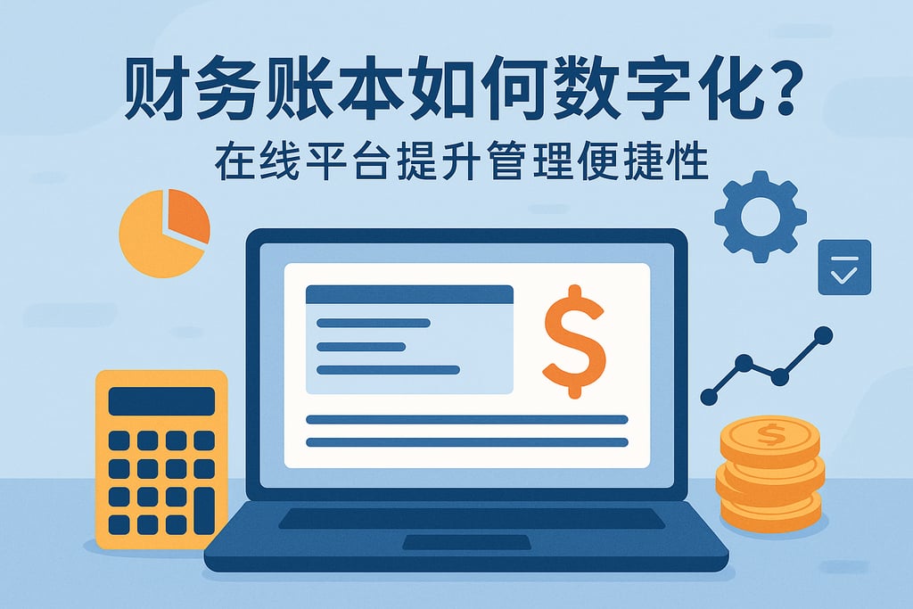 财务账本如何数字化？在线平台提升管理便捷性