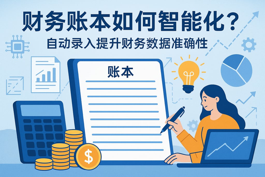 财务账本如何智能化？自动录入提升财务数据准确性