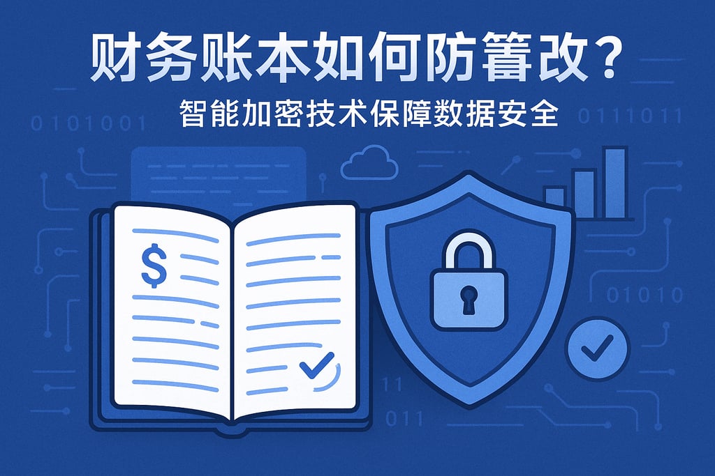 财务账本如何防篡改？智能加密技术保障数据安全