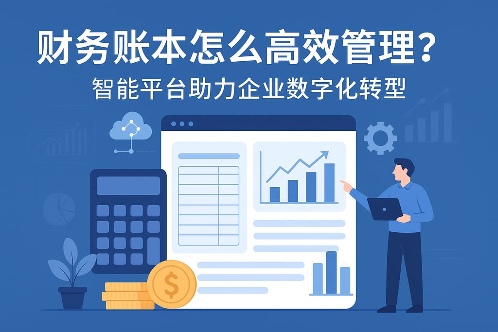 财务账本怎么高效管理？智能平台助力企业数字化转型