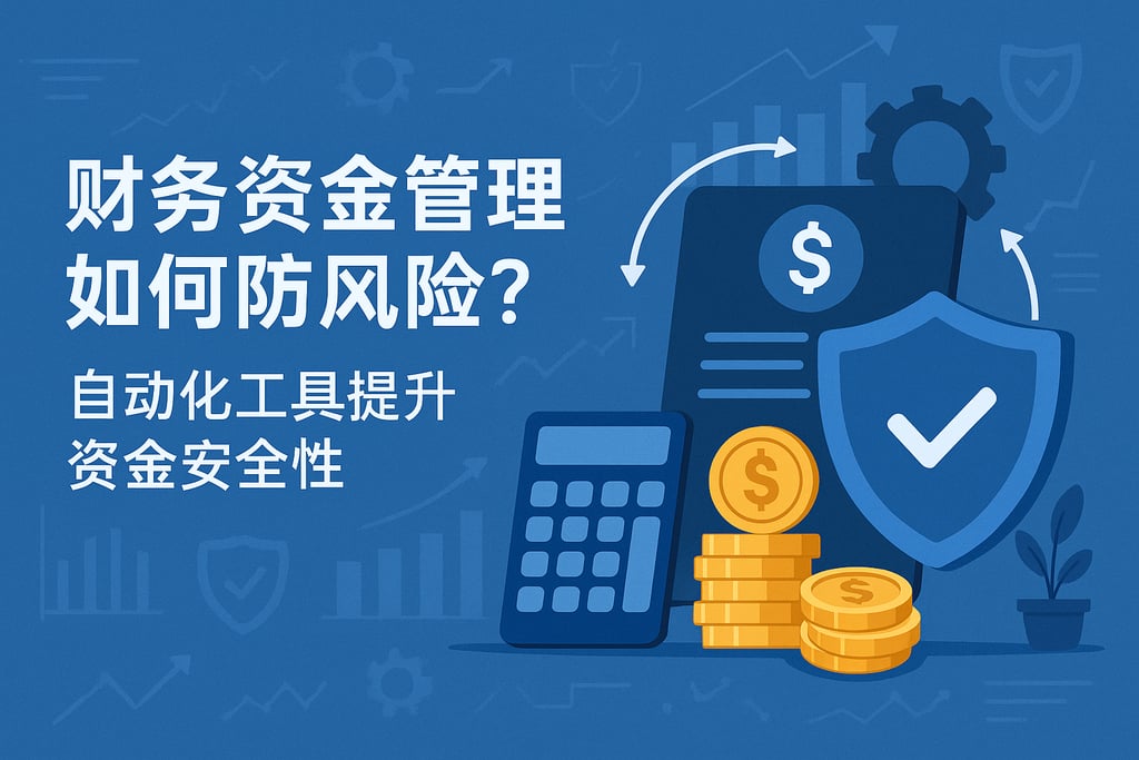 财务资金管理如何防风险？自动化工具提升资金安全性