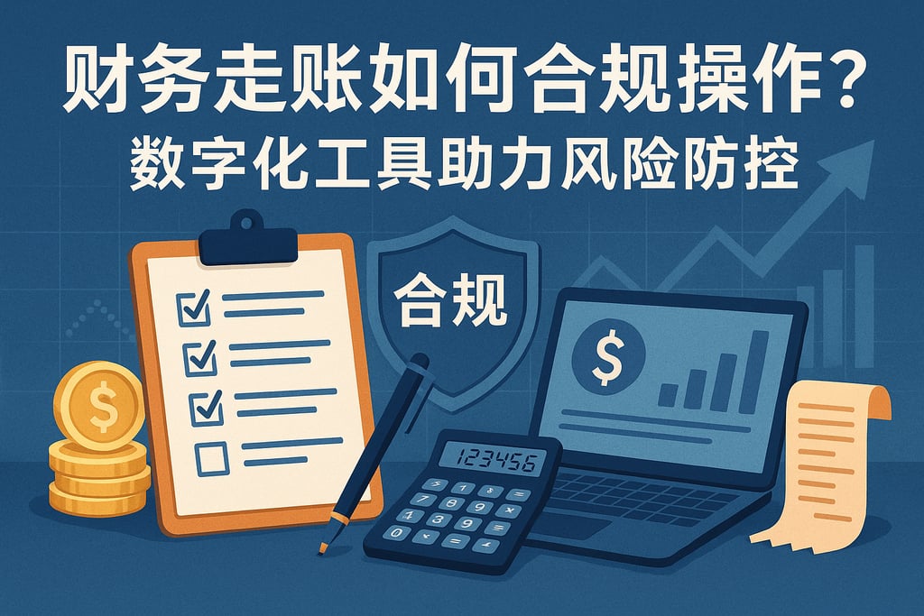 财务走账如何合规操作？数字化工具助力风险防控