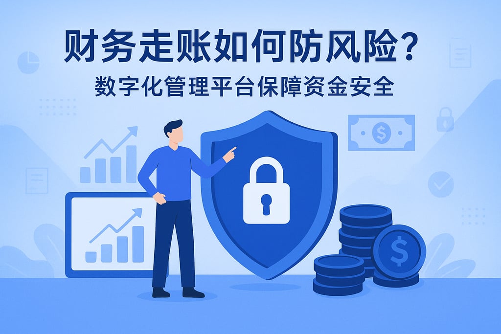 财务走账如何防风险？数字化管理平台保障资金安全