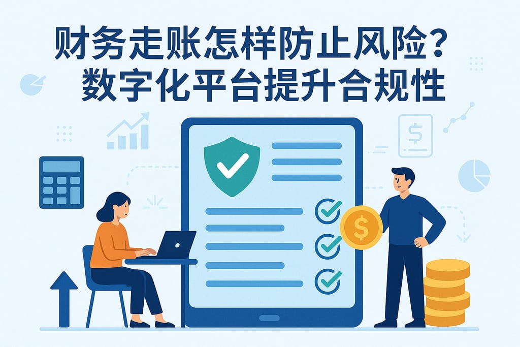 财务走账怎样防止风险？数字化平台提升合规性