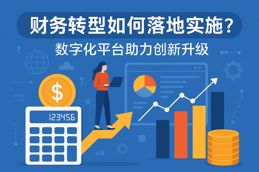 财务转型如何落地实施？数字化平台助力创新升级