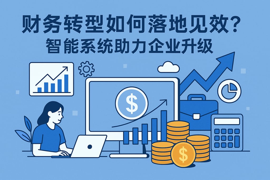 财务转型如何落地见效？智能系统助力企业升级
