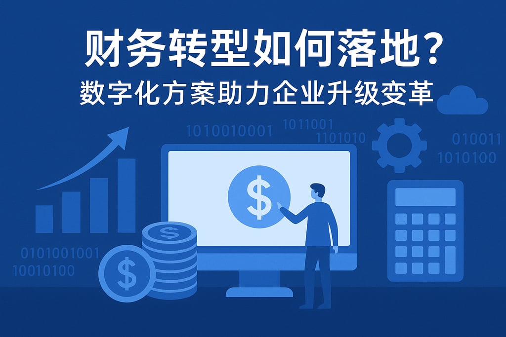 财务转型如何落地？数字化方案助力企业升级变革
