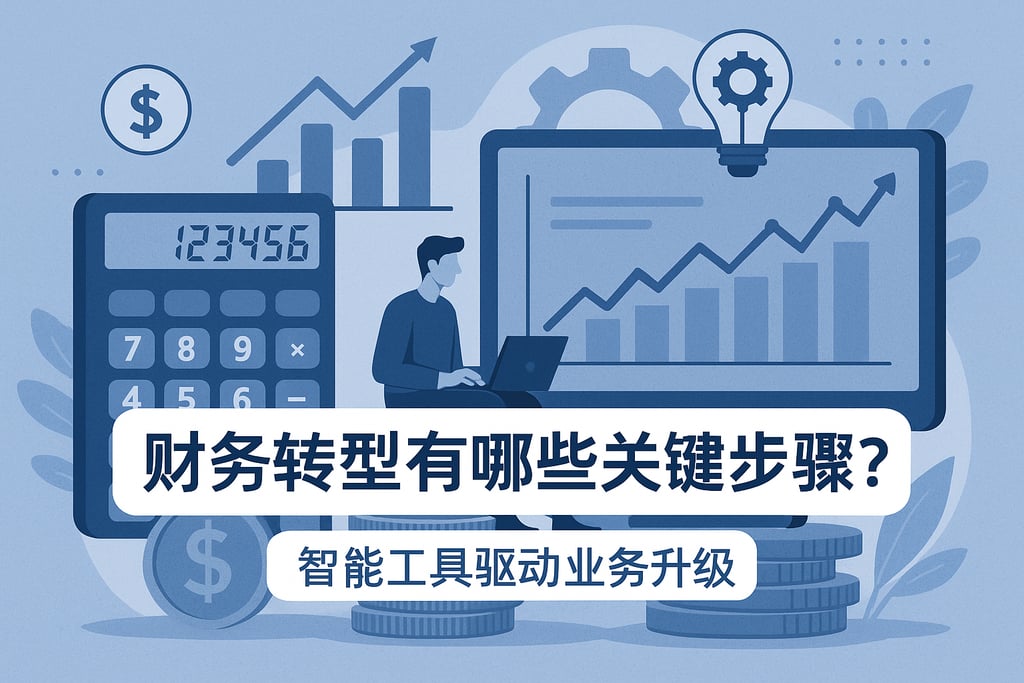 财务转型有哪些关键步骤？智能工具驱动业务升级