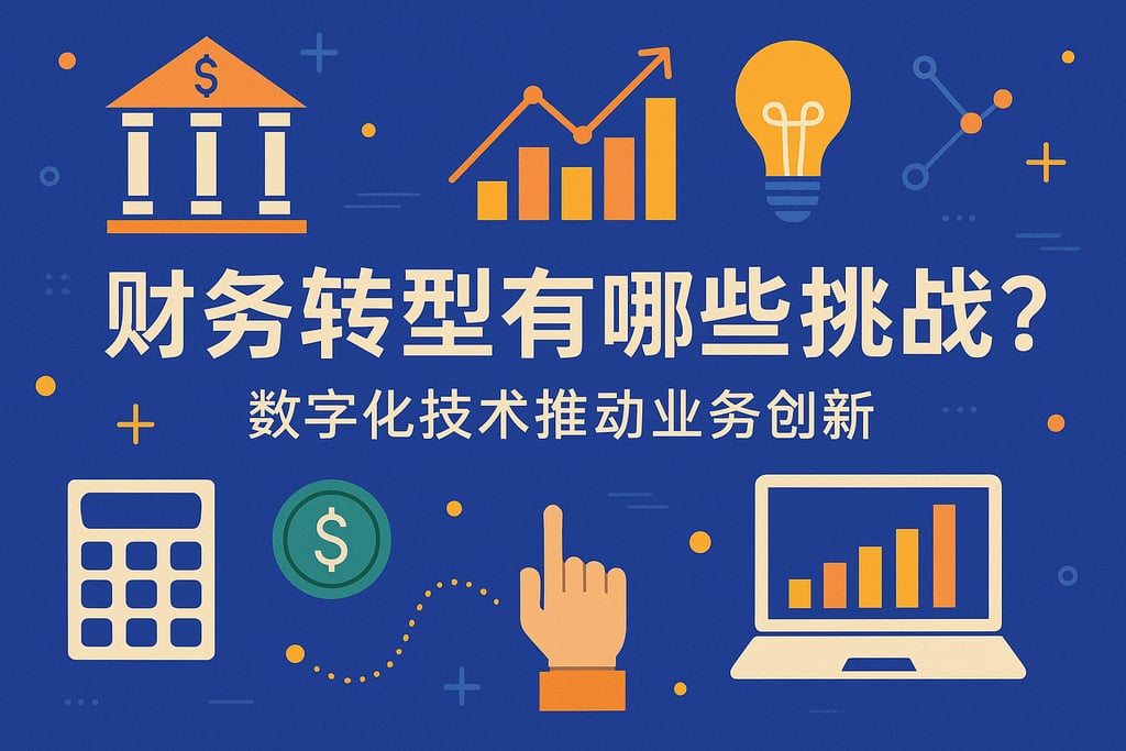 财务转型有哪些挑战？数字化技术推动业务创新