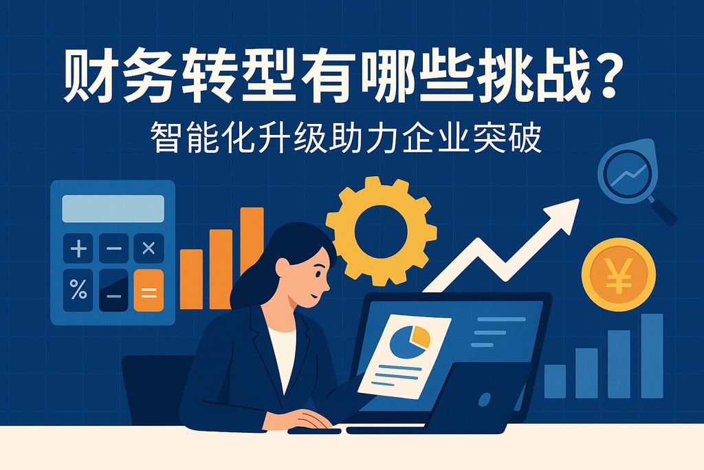 财务转型有哪些挑战？智能化升级助力企业突破