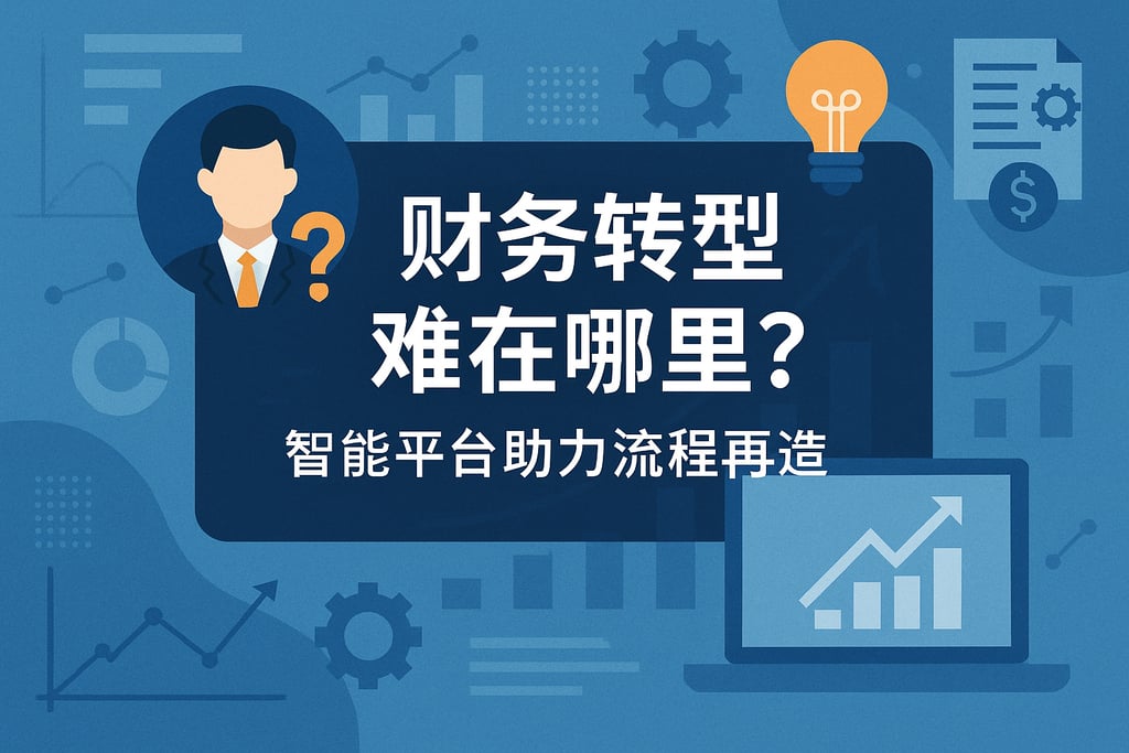 财务转型难在哪里？智能平台助力流程再造