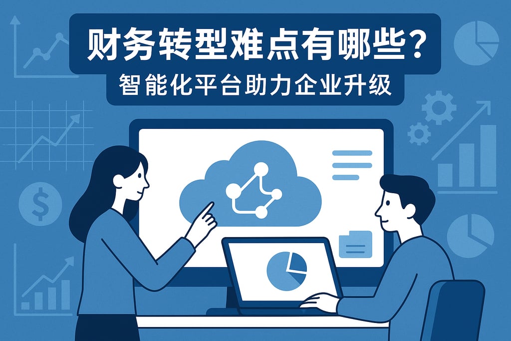 财务转型难点有哪些？智能化平台助力企业升级