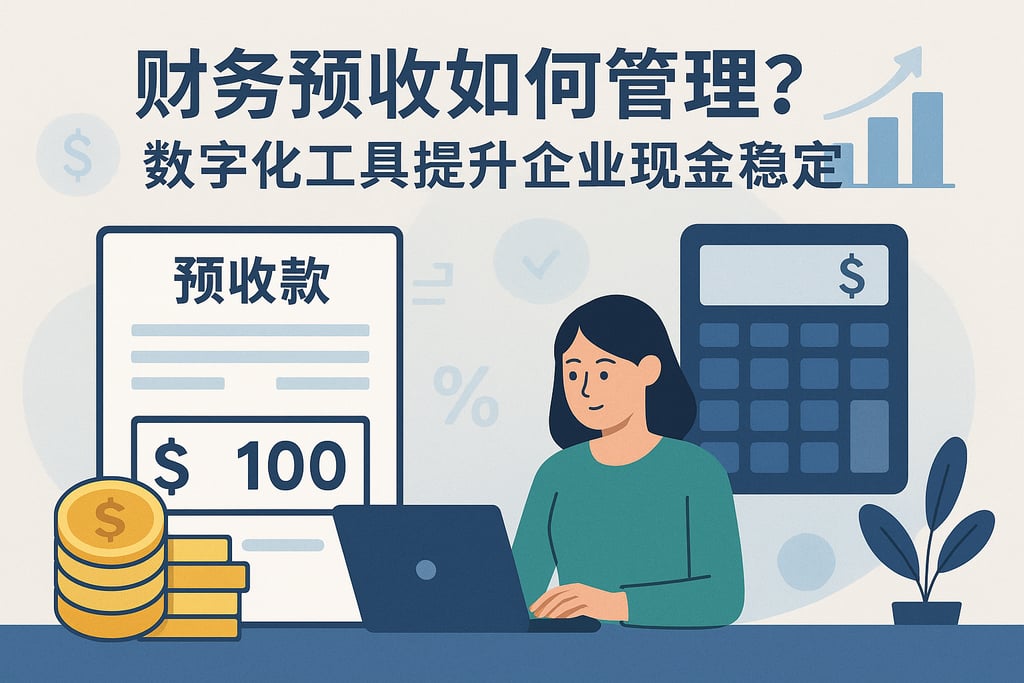 财务预收如何管理？数字化工具提升企业现金流稳定