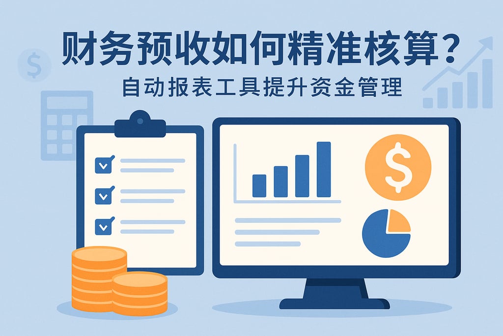 财务预收如何精准核算？自动报表工具提升资金管理