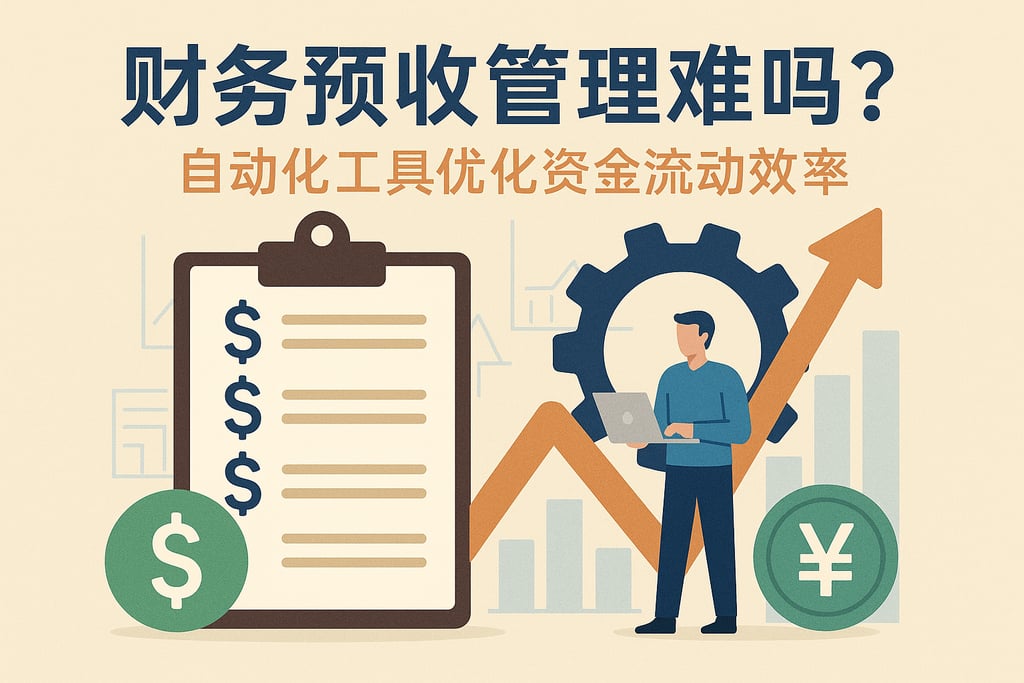 财务预收管理难吗？自动化工具优化资金流动效率