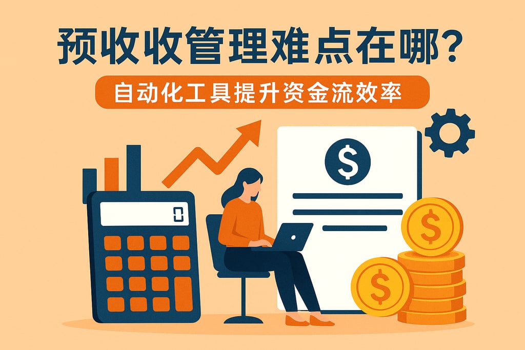 财务预收管理难点在哪？自动化工具提升资金流转效率