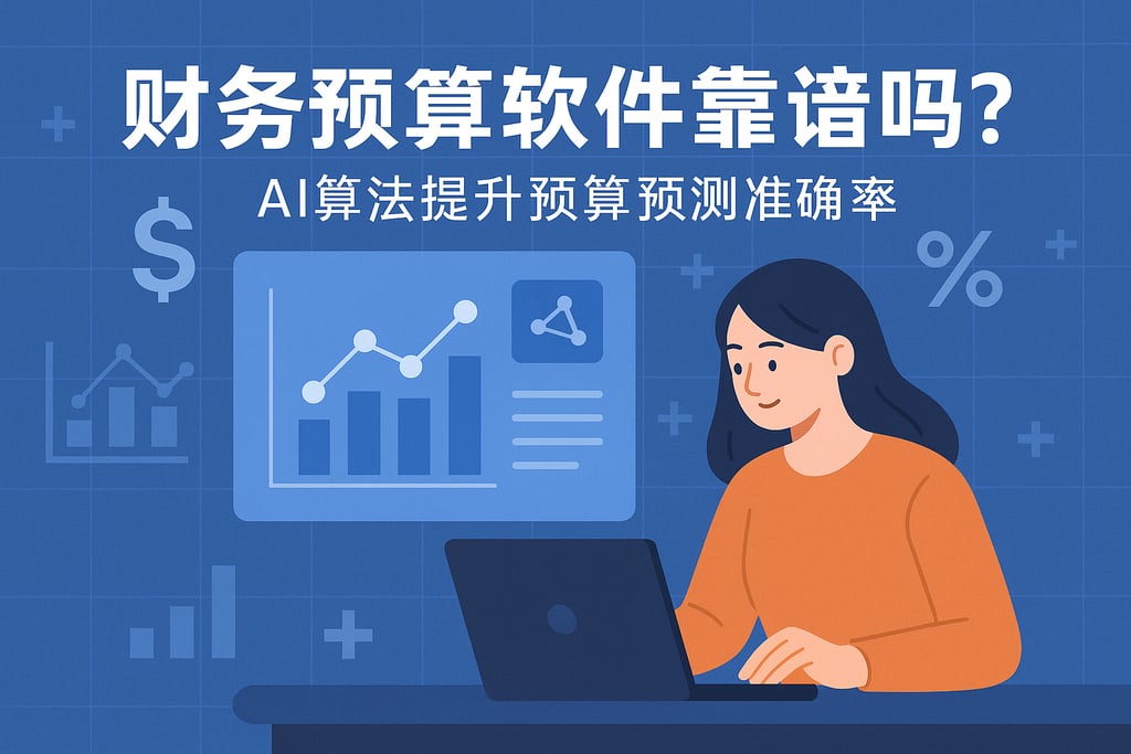 财务预测软件靠谱吗？AI算法提升预算预测准确率