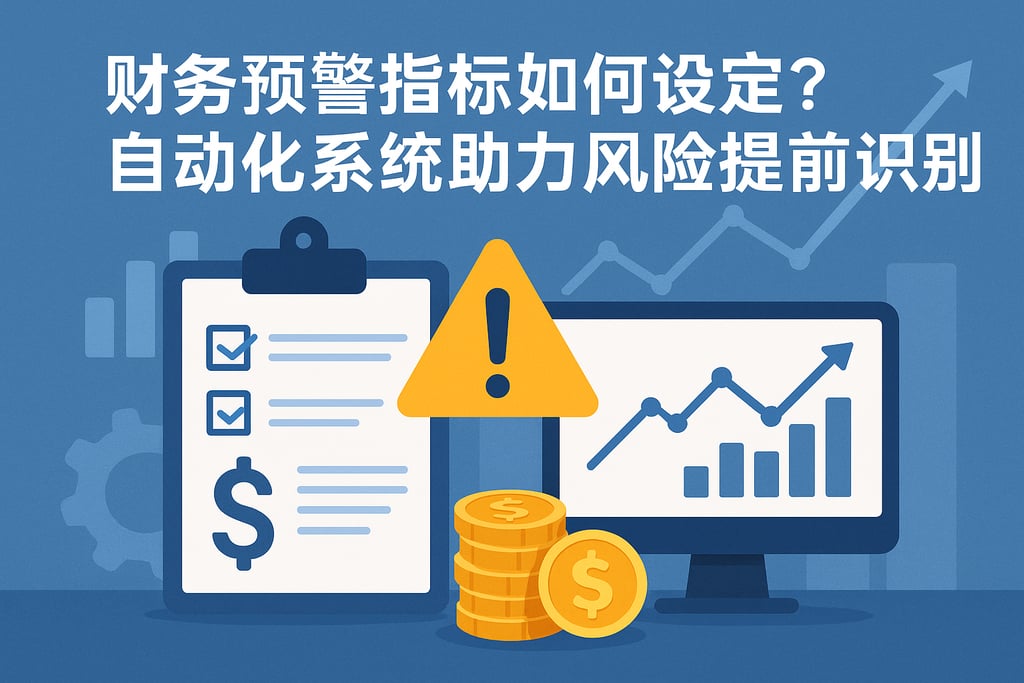 财务预警指标如何设定？自动化系统助力风险提前识别
