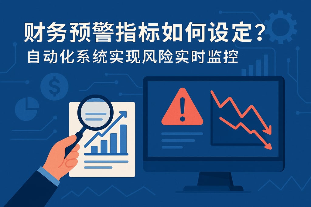 财务预警指标如何设定？自动化系统实现风险实时监控