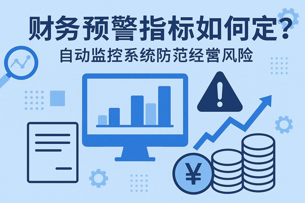财务预警指标如何设定？自动监控系统防范经营风险