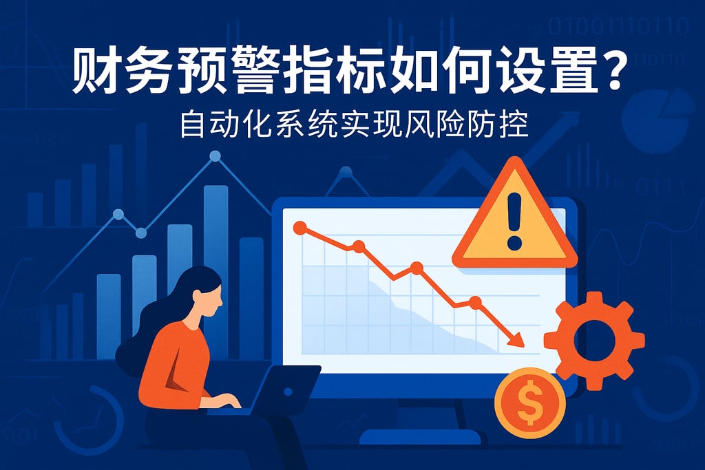 财务预警指标如何设置？自动化系统实现风险防控