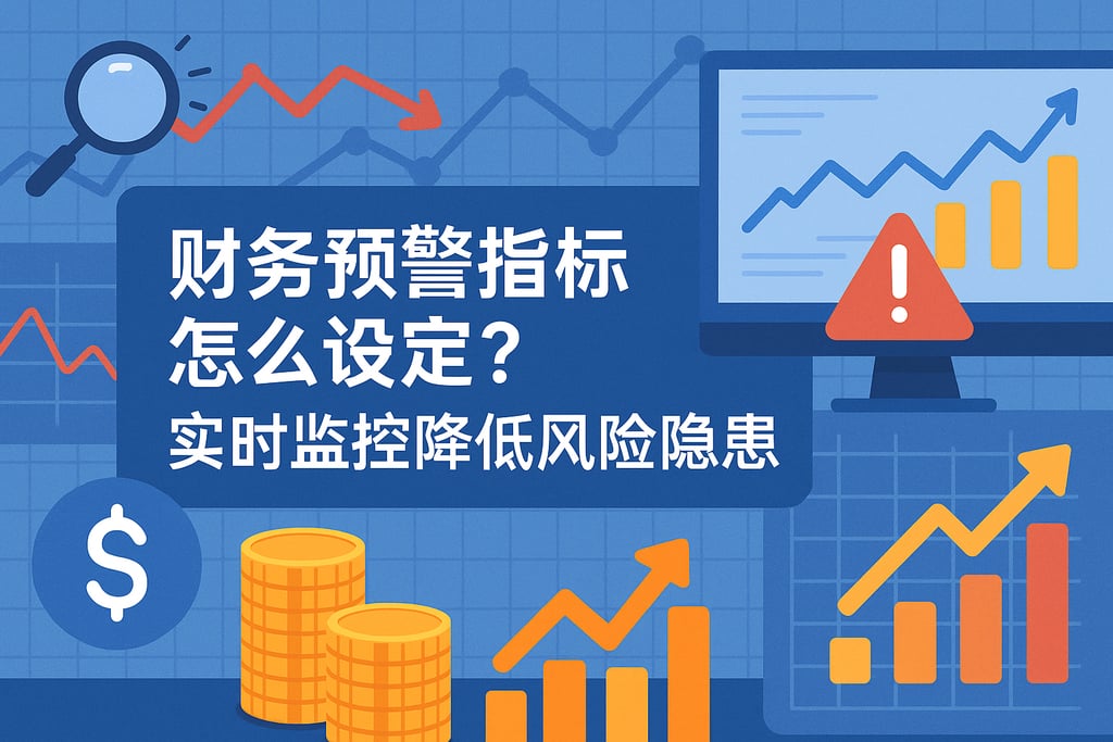 财务预警指标怎么设定？实时监控降低风险隐患