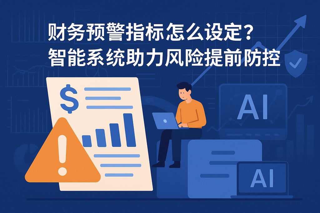 财务预警指标怎么设定？智能系统助力风险提前防控