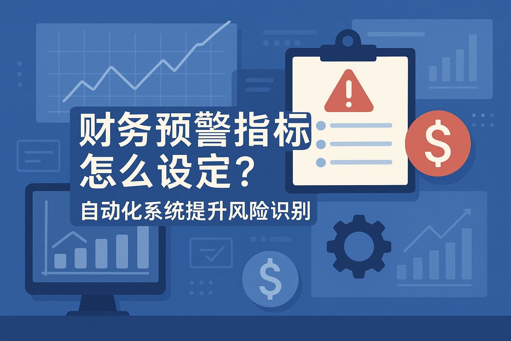 财务预警指标怎么设定？自动化系统提升风险识别