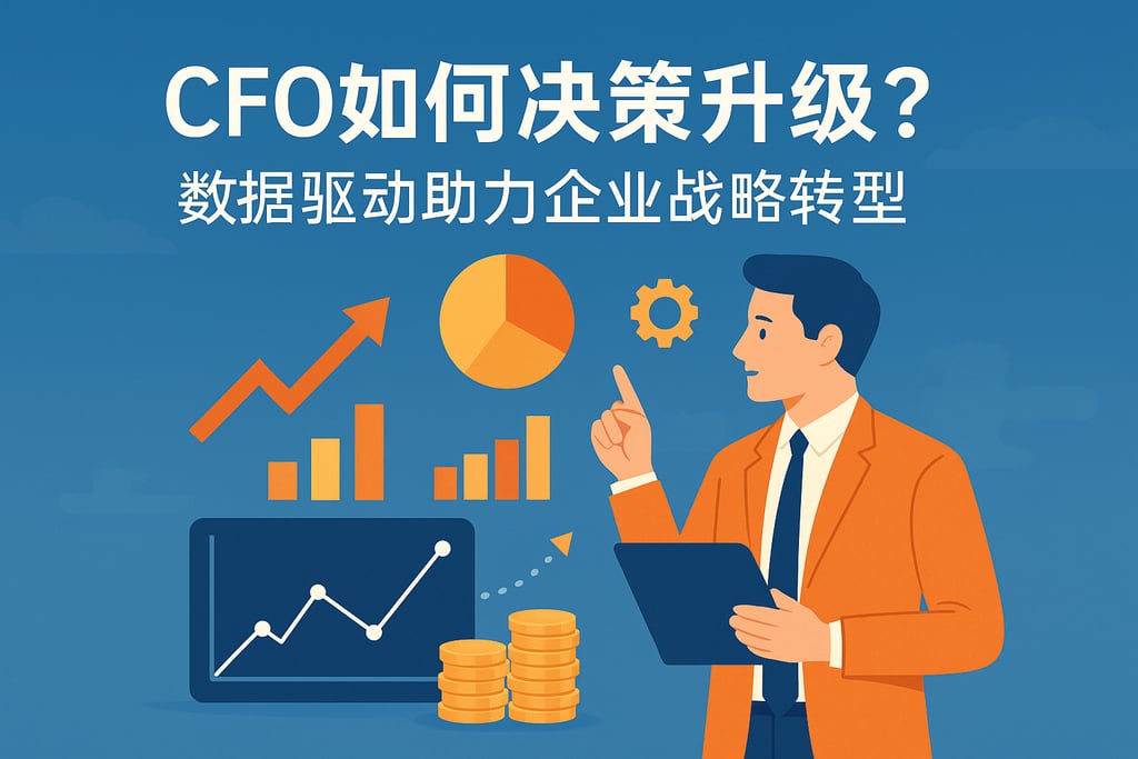 财务首席官如何决策升级？数据驱动助力企业战略转型
