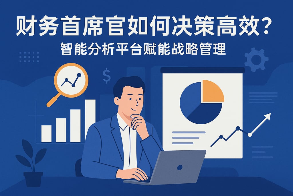 财务首席官如何决策高效？智能分析平台赋能战略管理