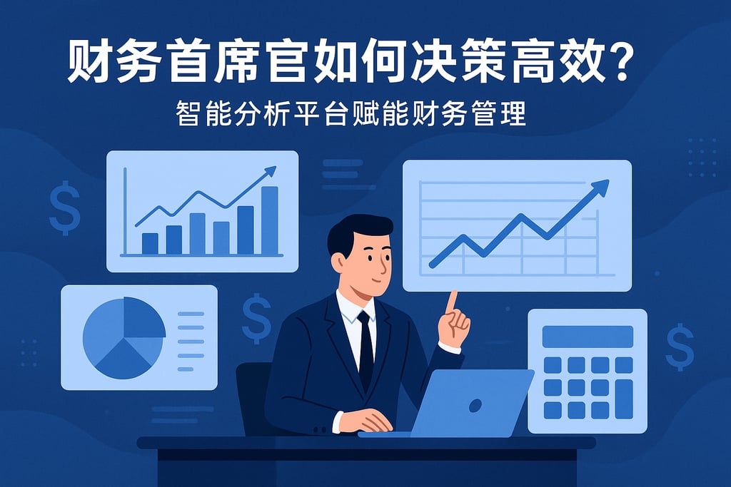 财务首席官如何决策高效？智能分析平台赋能财务管理