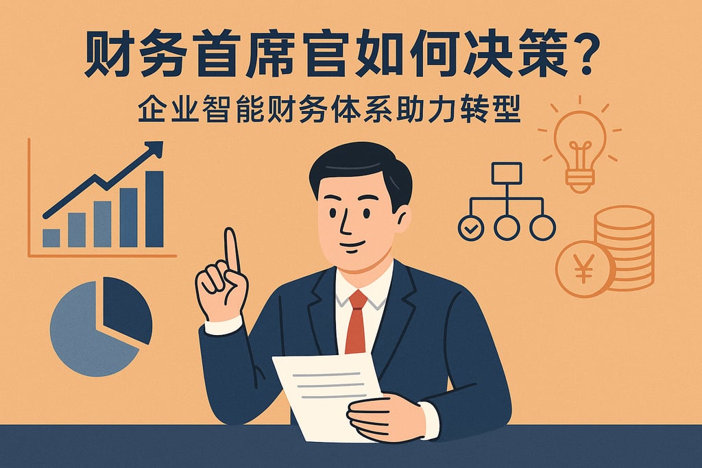 财务首席官如何决策？企业智能财务体系助力转型