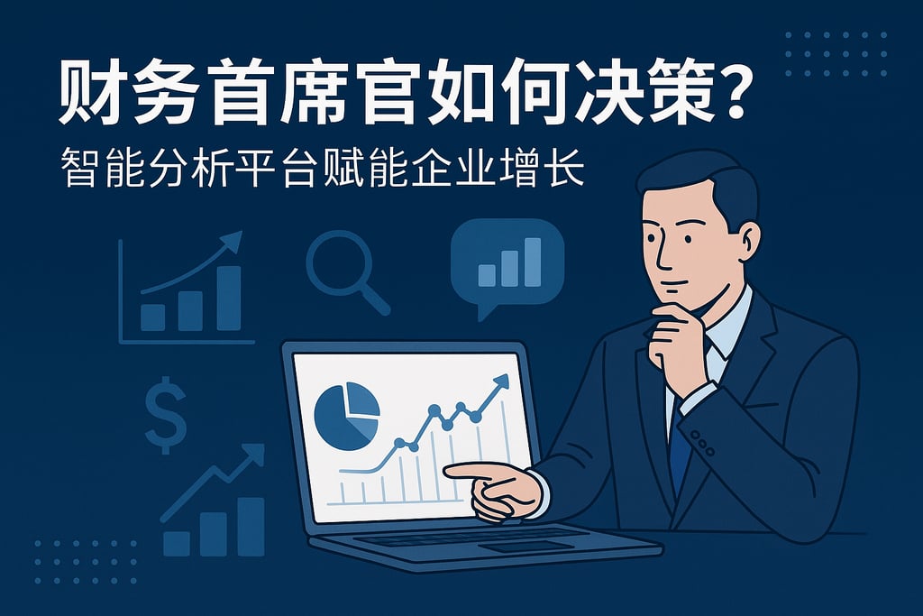 财务首席官如何决策？智能分析平台赋能企业增长