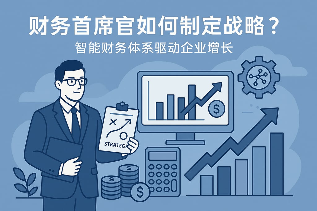 财务首席官如何制定战略？智能财务体系驱动企业增长