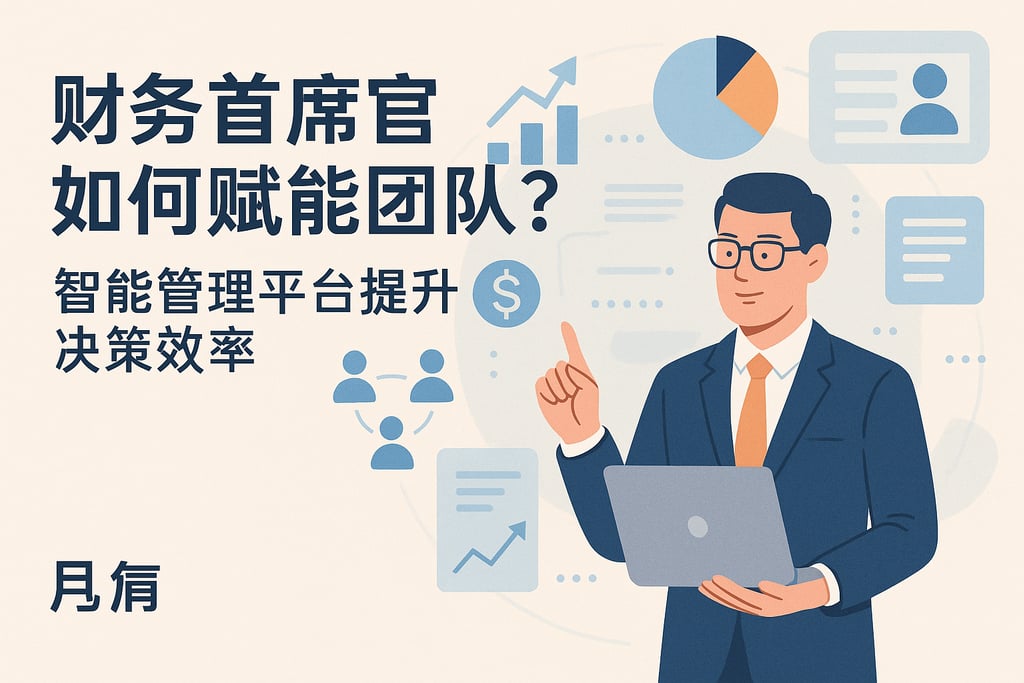 财务首席官如何赋能团队？智能管理平台提升决策效率