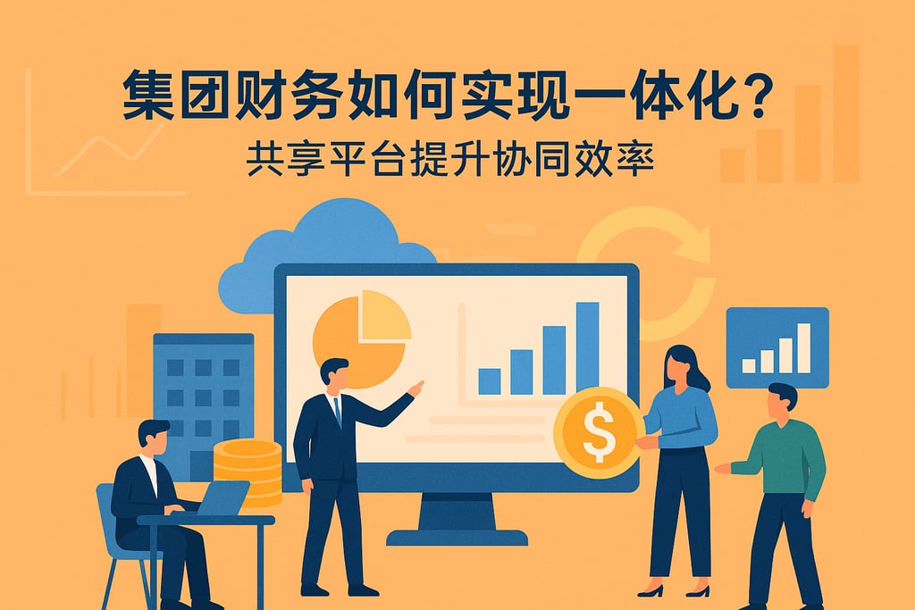 集团财务如何实现一体化？共享平台提升协同效率