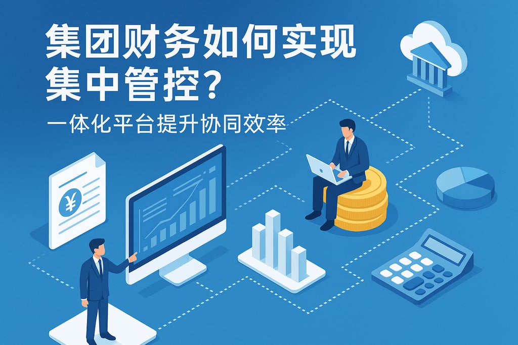 集团财务如何实现集中管控？一体化平台提升协同效率