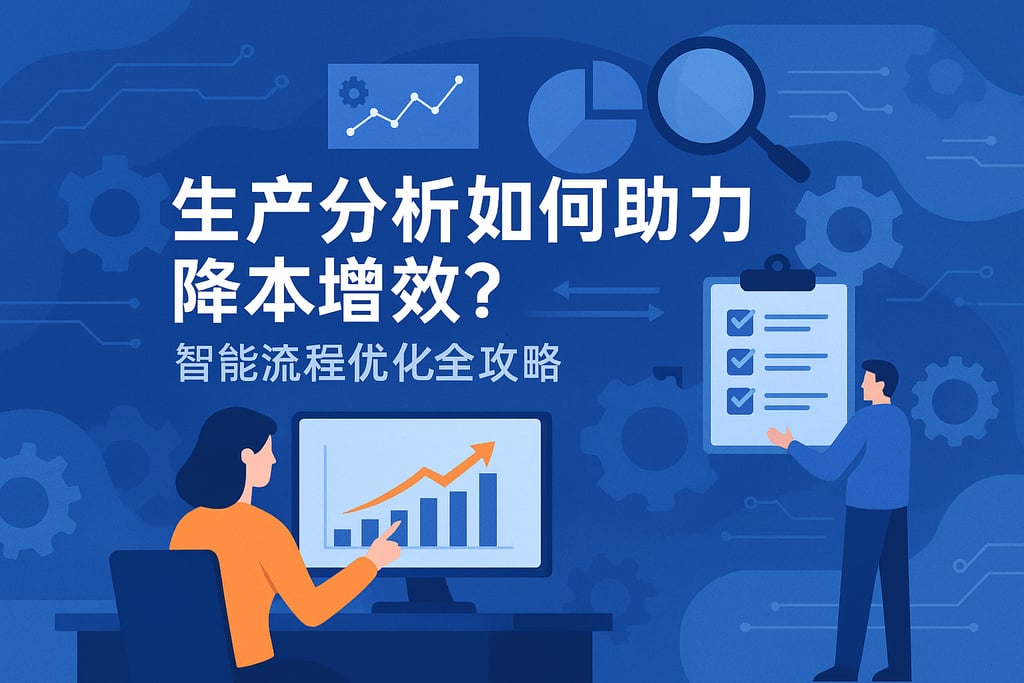 生产分析如何助力降本增效?智能流程优化全攻略 | 帆软数字化转型知识库