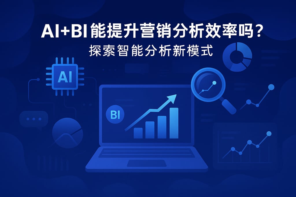 AI+BI能提升营销分析效率吗？探索智能分析新模式