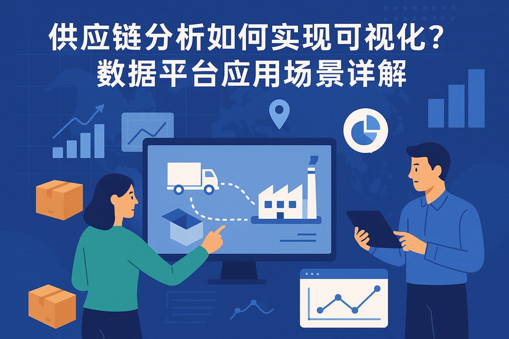 供应链分析如何实现可视化？数据平台应用场景详解