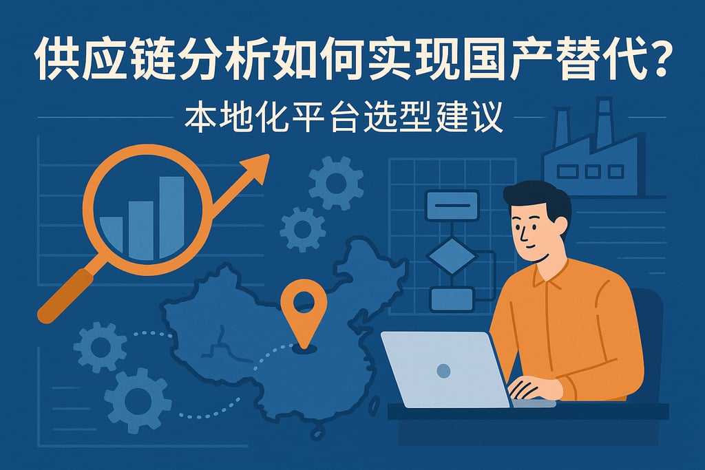 供应链分析如何实现国产替代？本地化平台选型建议