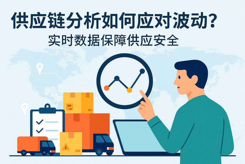 供应链分析如何应对波动？实时数据保障供应安全