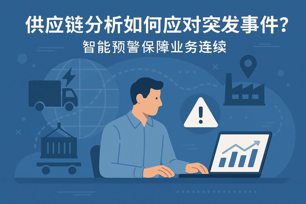 供应链分析如何应对突发事件？智能预警保障业务连续