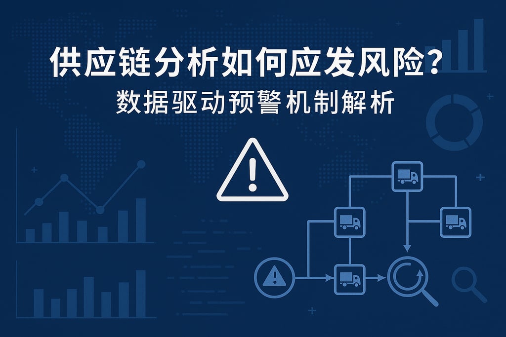 供应链分析如何应对突发风险？数据驱动预警机制解析