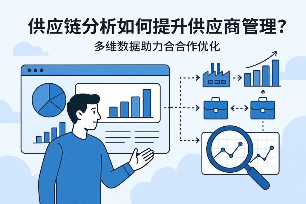供应链分析如何提升供应商管理？多维数据助力合作优化