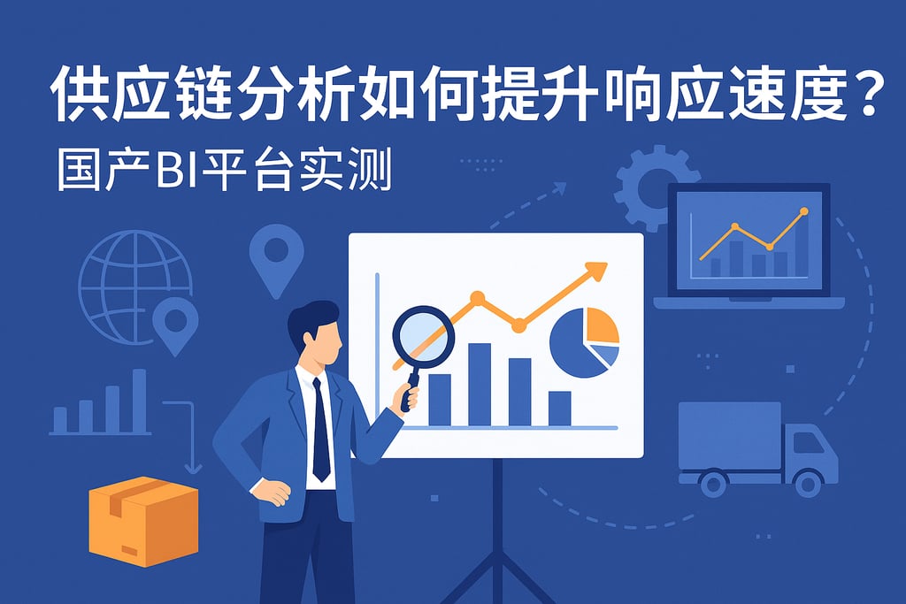 供应链分析如何提升响应速度？国产BI平台实测