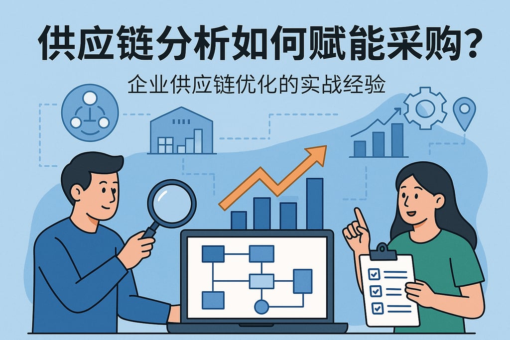 供应链分析如何赋能采购？企业供应链优化的实战经验