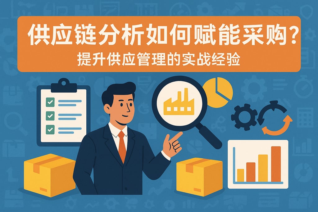 供应链分析如何赋能采购？提升供应管理的实战经验